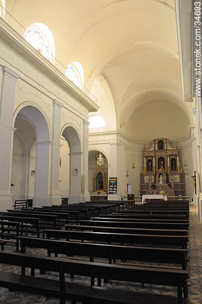 Interior de la catedral de Dolores - Departamento de Soriano - URUGUAY. Foto No. 34693
