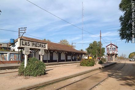 Railway Station of Las Piedras - Department of Canelones - URUGUAY. Photo #42997