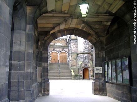 New College, The University of Edinburgh at Mound Place. - Scotland - BRITISH ISLANDS. Photo #49131