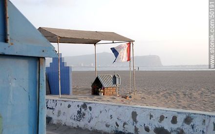 Animita in Las Machas beach on Las Dunas Avenue - Chile - Others in SOUTH AMERICA. Photo #50191