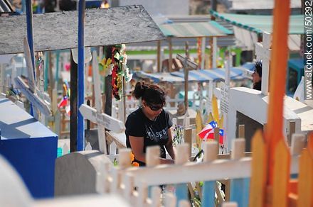 San Miguel de Azapa Cemetery. Respect for the dead. - Chile - Others in SOUTH AMERICA. Photo #50292