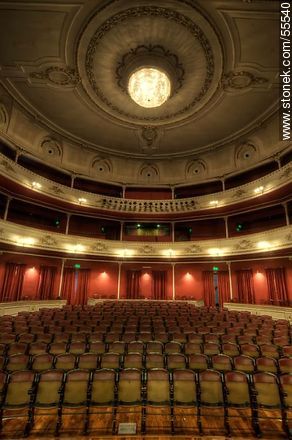Bartolomé Macció Theatre. View from the stage. - San José - URUGUAY. Photo #55540