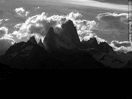Fitz Roy or Cerro Chalten -  - ARGENTINA. Photo #56551