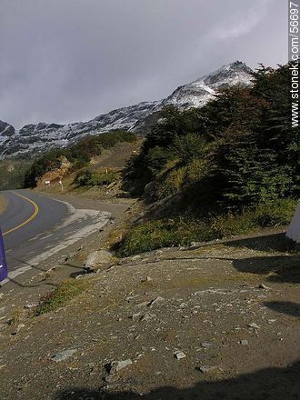 Paso Garibaldi en el extremo sur de los Andes. -  - ARGENTINA. Foto No. 56697