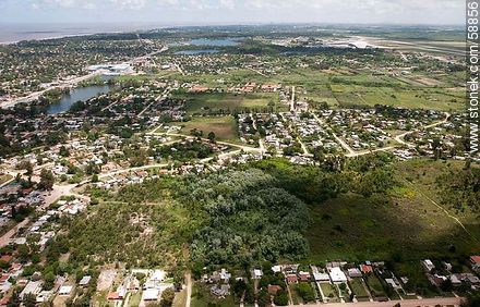 Aerial view of North Lagomar - Department of Canelones - URUGUAY. Photo #58856