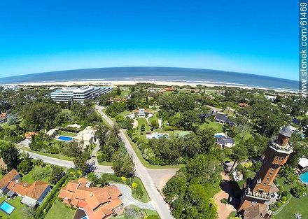 Aerial view or Rincón del Indio - Punta del Este and its near resorts - URUGUAY. Photo #61469