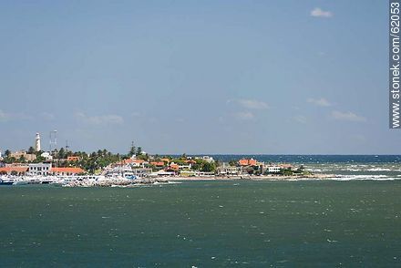 Port area from afar - Punta del Este and its near resorts - URUGUAY. Photo #62053