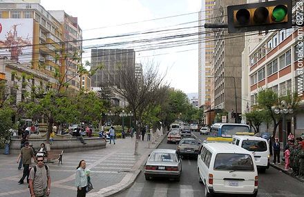 Paseo El Prado on 16 de Julio Ave. - Bolivia - Others in SOUTH AMERICA. Photo #62723