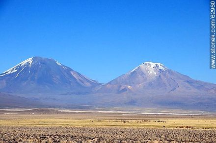 Mountains in the Sajama Park - Bolivia - Others in SOUTH AMERICA. Photo #62960