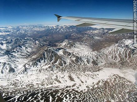 The Andes Mountains with snowy peaks - Chile - Others in SOUTH AMERICA. Photo #63352