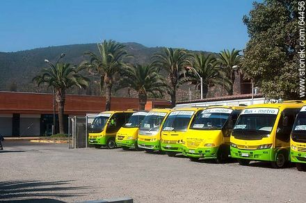 Micros del Metrobus en Limache - Chile - Otros AMÉRICA del SUR. Foto No. 64456