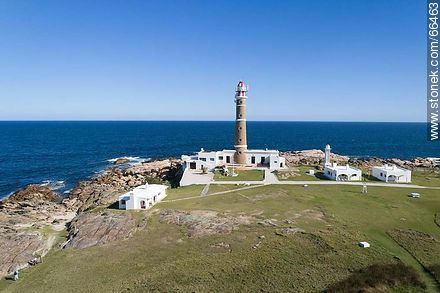 Aerial view of the Cabo Polonio lighthouse - Department of Rocha - URUGUAY. Photo #66463