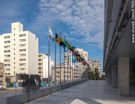 CAF building, Latin American Development Bank - Department of Montevideo - URUGUAY. Photo #67605