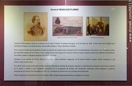 Summary of the life of General Venancio Flores - Flores - URUGUAY. Photo #68213