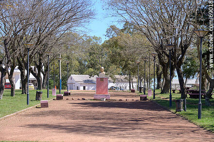 Plaza de Blanquillo - Departamento de Durazno - URUGUAY. Foto No. 69018