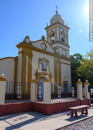 San Roque Chapel - Department of Colonia - URUGUAY. Photo #69504