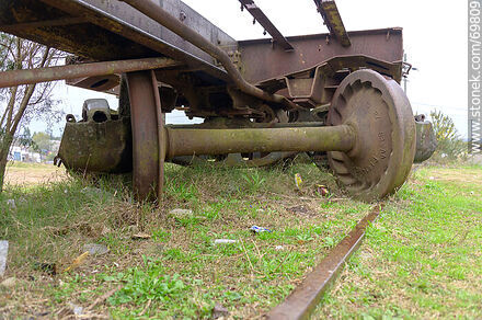 Railway scrapRailway scrap - Department of Florida - URUGUAY. Photo #69809