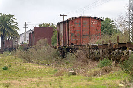 Chatarra ferroviaria - Departamento de Florida - URUGUAY. Foto No. 69807