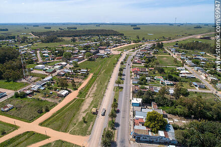 Aerial view of Cerro Chato in the departments of Florida, Durazno and Treinta y Tres - Department of Florida - URUGUAY. Photo #69947