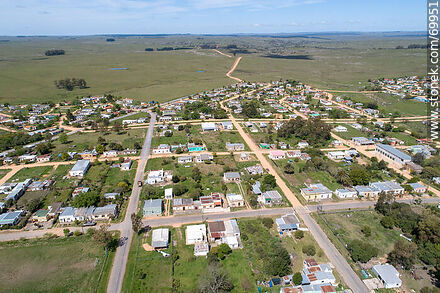 Aerial view of Cerro Chato in the departments of Florida, Durazno and Treinta y Tres - Department of Florida - URUGUAY. Photo #69951