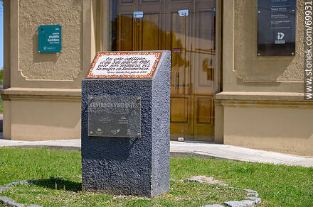 Building where on July 3, 1927 women voted for the first time in South America - Durazno - URUGUAY. Photo #69931