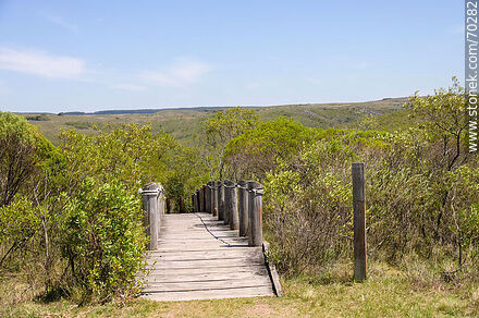 Path to the viewpoint - Department of Treinta y Tres - URUGUAY. Photo #70282