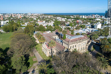 Aerial view of the Veterinary Faculty in the Buceo neighborhood, 2020. - Department of Montevideo - URUGUAY. Photo #72392