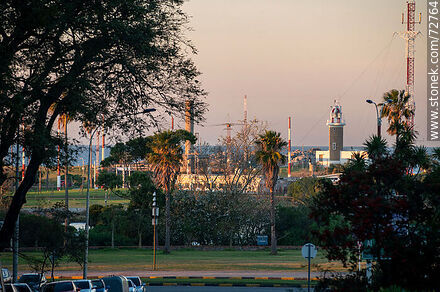 Lighthouse of Punta Carretas from Bulevar Artigas - Department of Montevideo - URUGUAY. Photo #72764