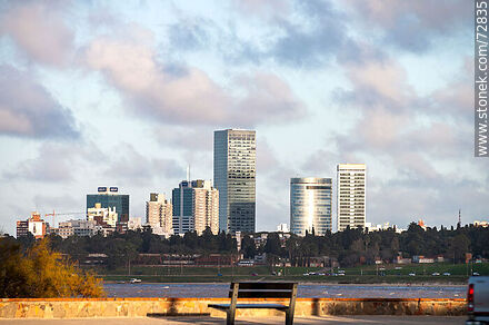 World Trade Center Montevideo Towers in Buceo - Department of Montevideo - URUGUAY. Photo #72835