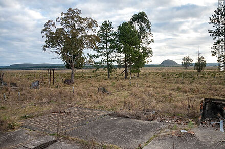 Landscapes from the train to Tacuarembó of what used to be the Brigada de Civiles de Rivera station. - Department of Rivera - URUGUAY. Photo #73464