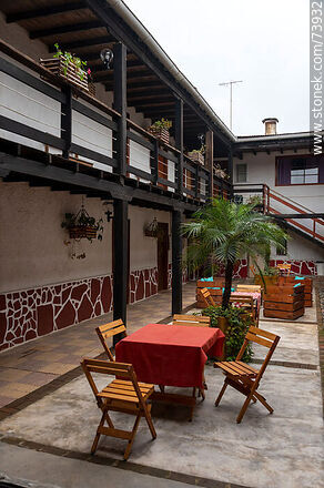 Instalaciones del hotel Artigas. Acceso a las habitaciones - Departamento de Rivera - URUGUAY. Foto No. 73932