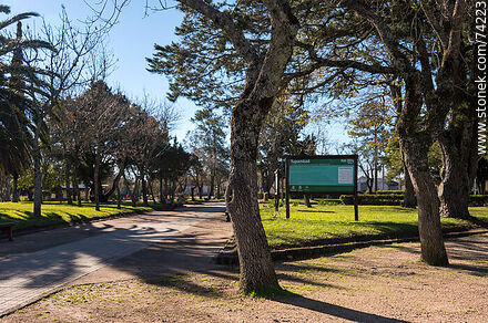 Plaza de Tupambaé - Department of Cerro Largo - URUGUAY. Photo #74223