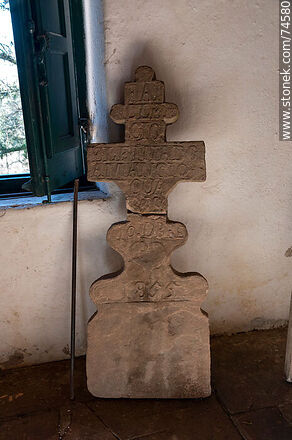 Tombstone of the year 1855 - Department of Cerro Largo - URUGUAY. Photo #74580