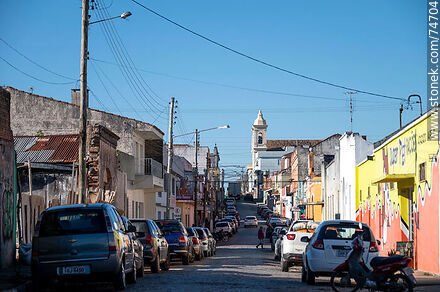 Street near the Yaguarón River - Department of Cerro Largo - URUGUAY. Photo #74704
