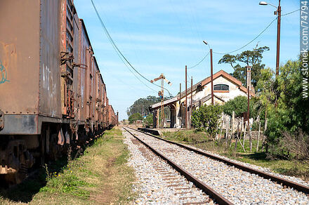 Vergara Railway Station - Department of Treinta y Tres - URUGUAY. Photo #74794