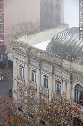 Ateneo de Montevideo. Skylight dome - Department of Montevideo - URUGUAY. Photo #74967