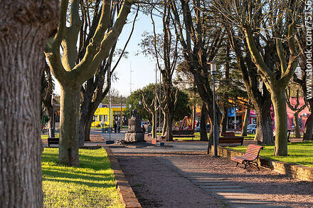 San Bautista Square - Department of Canelones - URUGUAY. Photo #75156