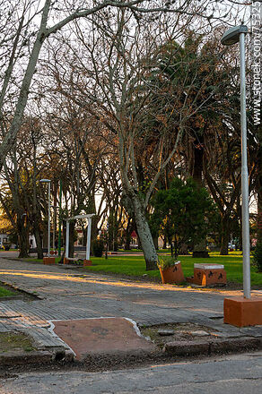 Square - Department of Canelones - URUGUAY. Photo #75325