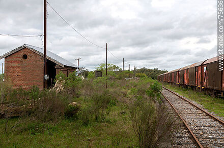 Estación de ferrocarril de Illescas - Departamento de Florida - URUGUAY. Foto No. 75636