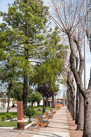 Plaza Artigas - Departamento de Florida - URUGUAY. Foto No. 75739