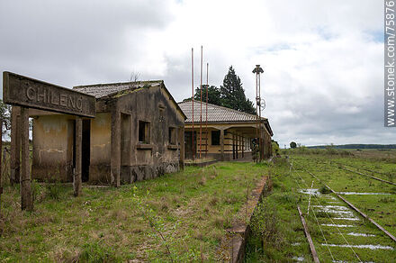 Former Chileno railroad station - Durazno - URUGUAY. Photo #75876