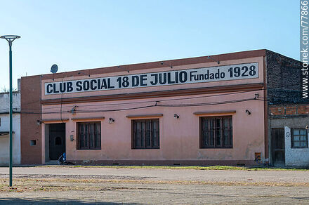 Club social 18 de Julio. Fundado en 1928 - Department of Rocha - URUGUAY. Photo #77866