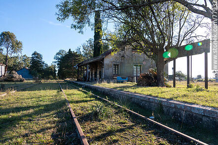 Estación de trenes Presidente Getulio Vargas - Departamento de Cerro Largo - URUGUAY. Foto No. 77932