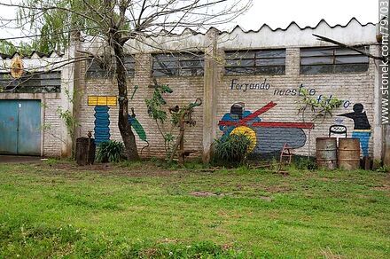 Mural - Department of Treinta y Tres - URUGUAY. Photo #79703