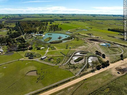 Aerial view of the Tálice Ecopark - Flores - URUGUAY. Photo #83585