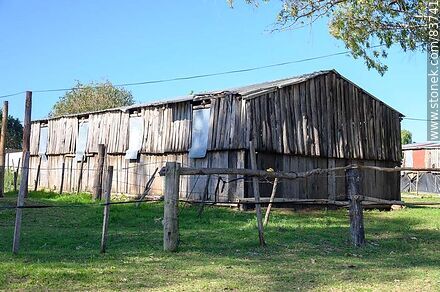 Wooden shed - Department of Salto - URUGUAY. Photo #83741