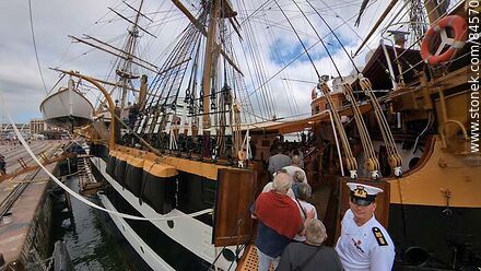 Italian training ship Amerigo Vespuccio in Montevideo. March 2024 - Department of Montevideo - URUGUAY. Photo #84570