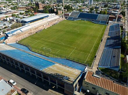Aerial view of Parque Artigas stadium - Department of Paysandú - URUGUAY. Photo #85764