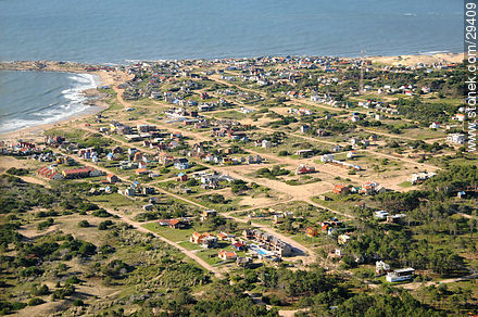 Punta del Dialo aéreo - Departamento de Rocha - URUGUAY. Foto No. 29409