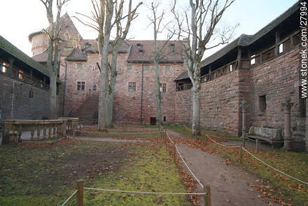 Haut-Koenigsbourg castle - Region of Alsace - FRANCE. Photo #27994